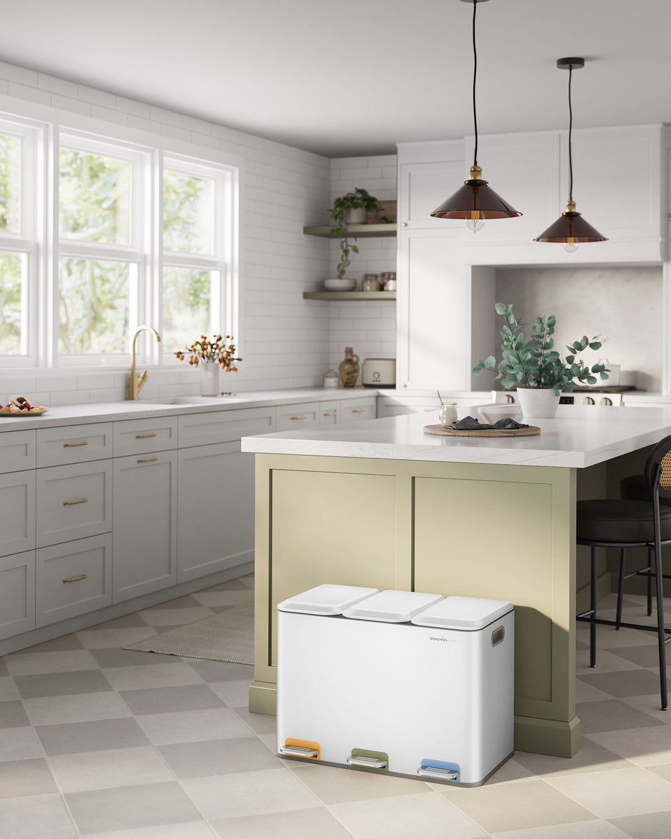 Küche Prullen Bin 3 x 15 l Untersekte Tinte -Black Bockets