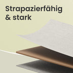 Brustkiste - 5 Stoffschubladen - Metallrahmen - Speicherschrank