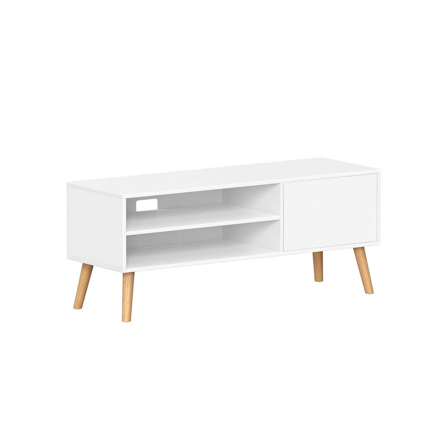 TV-Möbel-1-Tür-40 x 120 x 49 cm-weiß