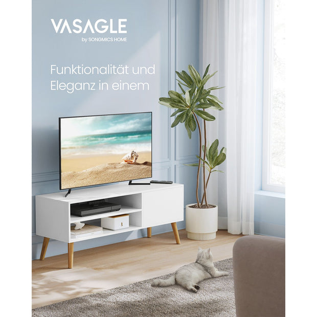 TV-Möbel-1-Tür-40 x 120 x 49 cm-weiß