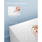 TV-Möbel-1-Tür-40 x 120 x 49 cm-weiß