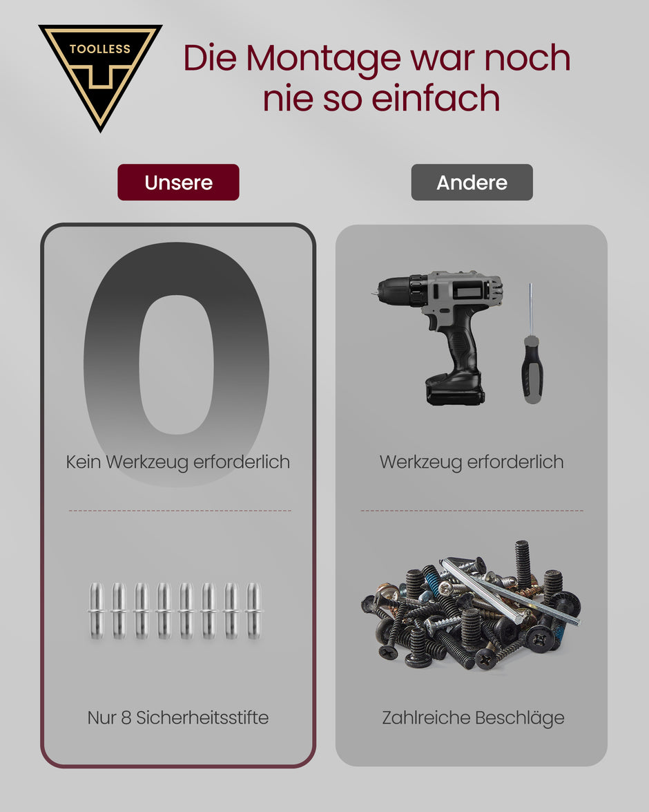 TV -Möbel superschnelle Montage moderne Asbruin -Tinte schwarz