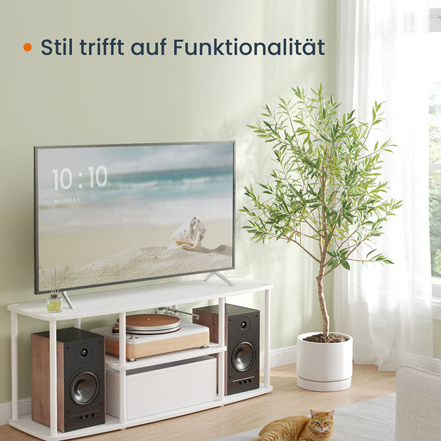 TV-Möbel für Fernseher bis zu 50 Zoll Schneewittchen weiß