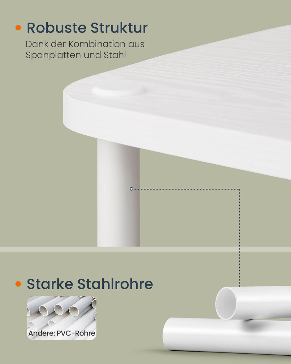 TV-Möbel für Fernseher bis zu 50 Zoll Schneewittchen weiß