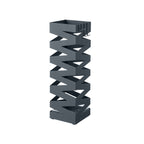 Regenschirmhalter - Quadratisches Design - mit Wassersammlung - Weiß