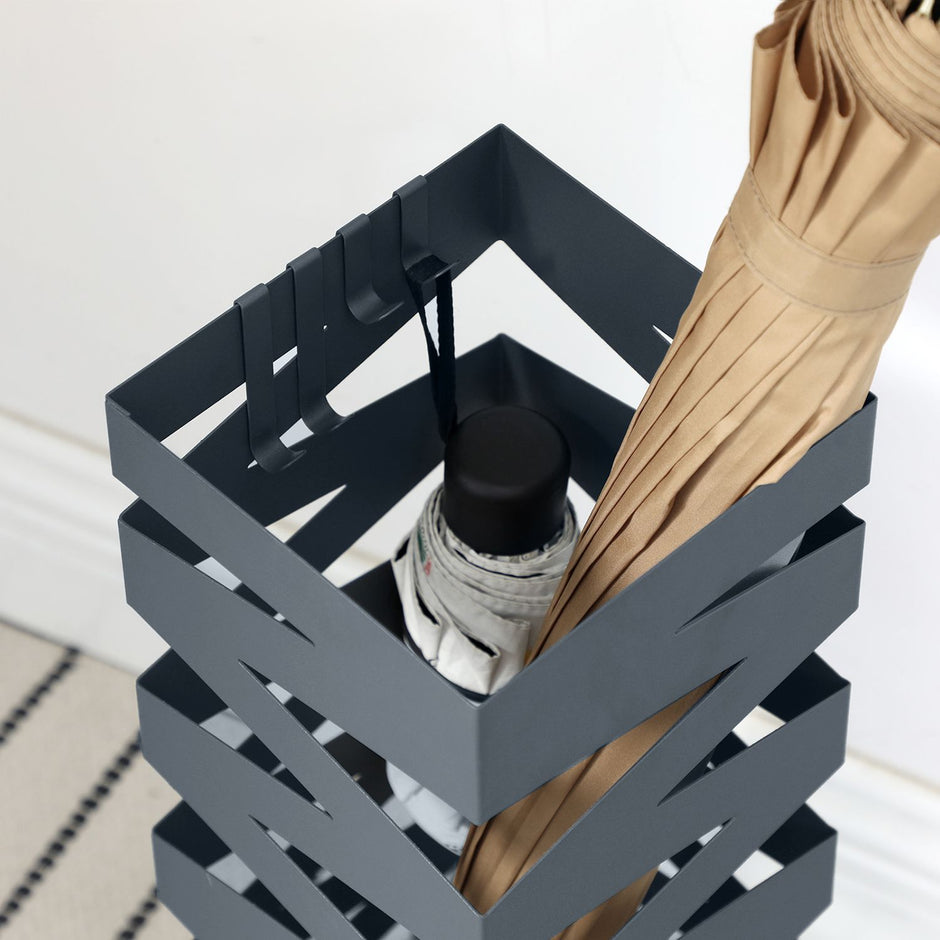 Dachbox - Quadrat - Metall - Anthrazit