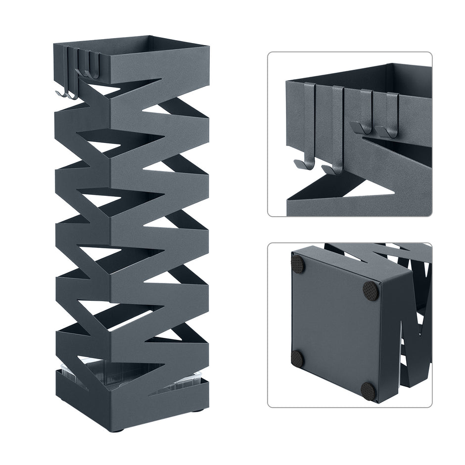 Dachbox - Quadrat - Metall - Anthrazit
