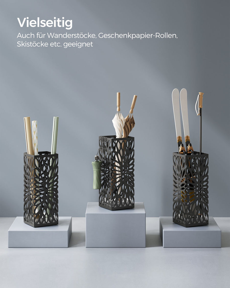 Dachbox - mit 4 schwarzen Metallhaken