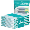 Vacuümzakken - 100 x 76 cm - Transparant - Herbruikbaar - 0,7 kg