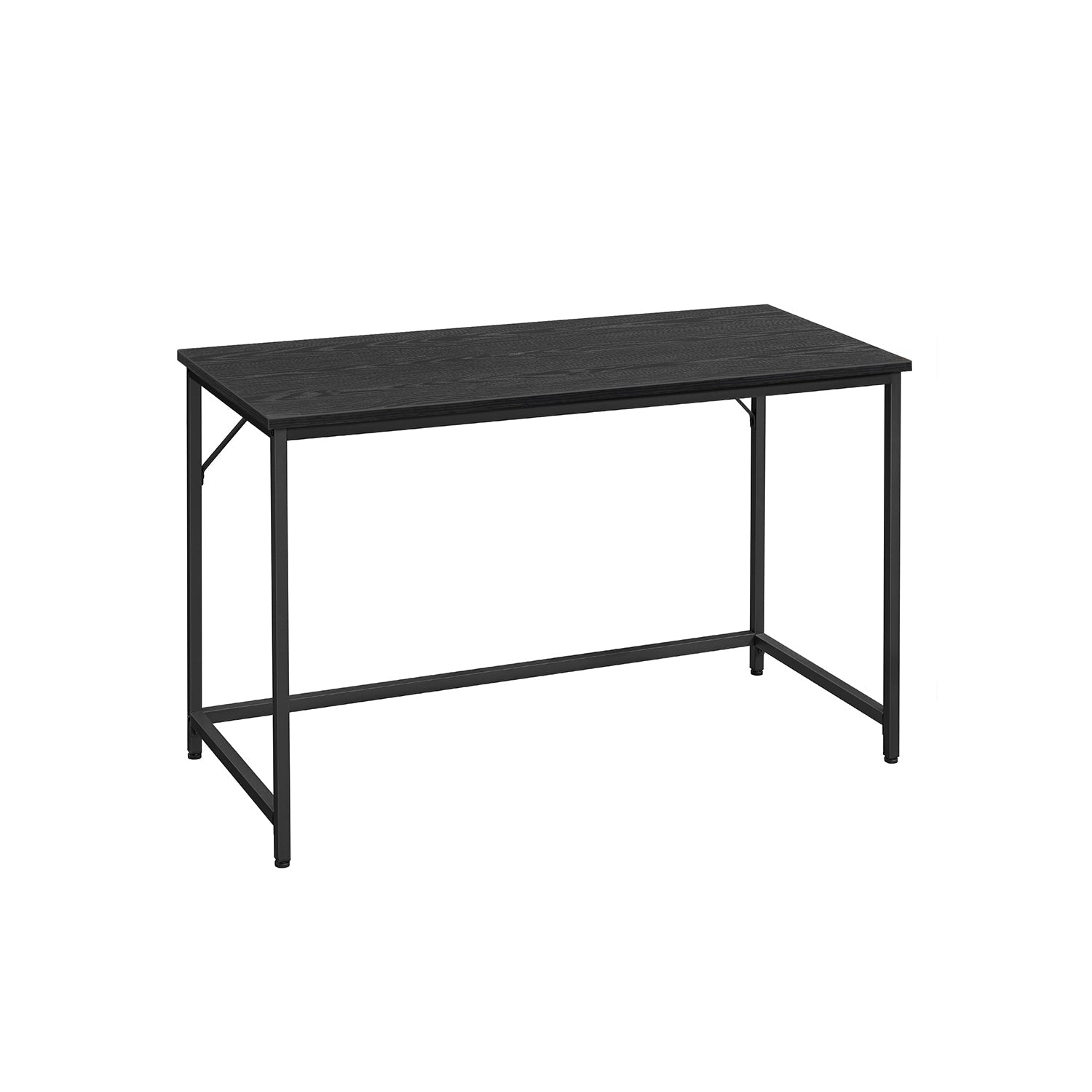 Schreibtisch - Computertisch - Bürobüro - PC -Tisch - Vintage Brown / Schwarz