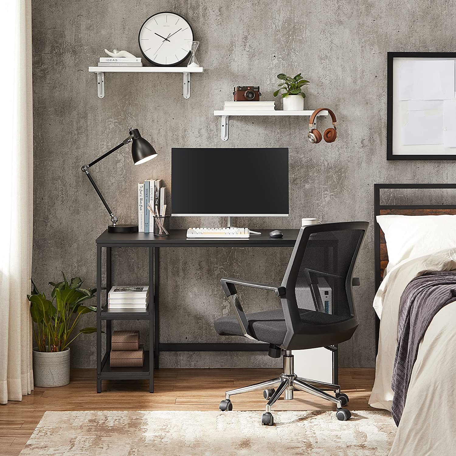 Schreibtisch - Computertisch - PC -Tabelle - Büro - Schwarz