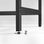 Schreibtisch - Computertisch - PC -Tabelle - Büro - Schwarz