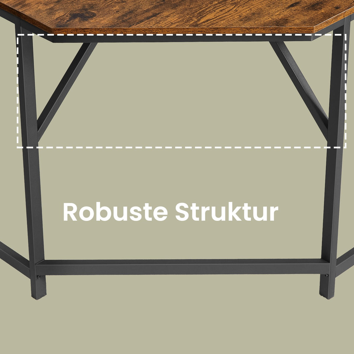 L-förmiger Schreibtisch, Spieltisch, Eckagentur