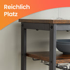 Weinregal - für 20 Flaschen - mit Glashalter - für den Keller