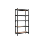 Lagerregal - Metallschrank - 875 kg Lagerkapazität - 180 x 90 x 40 cm - Silber
