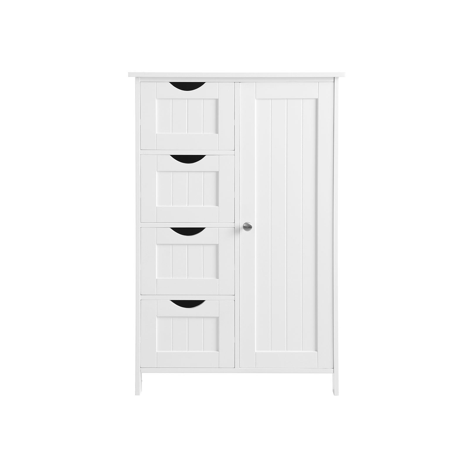 Badezimmerschrank - Kommode - Beepercase - 4 Ladungen - Weiß