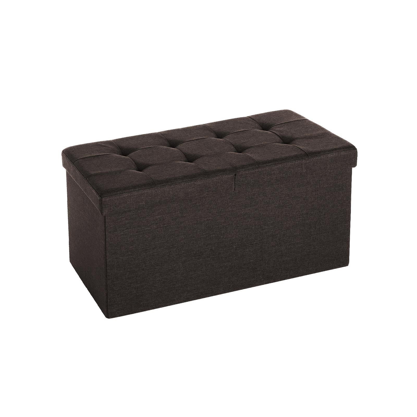 Sitzkasten - Sofa mit Stauraum - Schilderabdeckung - 80 l - hellgrau