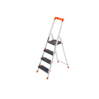 Leiter - Aluminiumleiter - 12 cm breite Schritte - faltbar - Anti -Slip - bis zu 150 kg