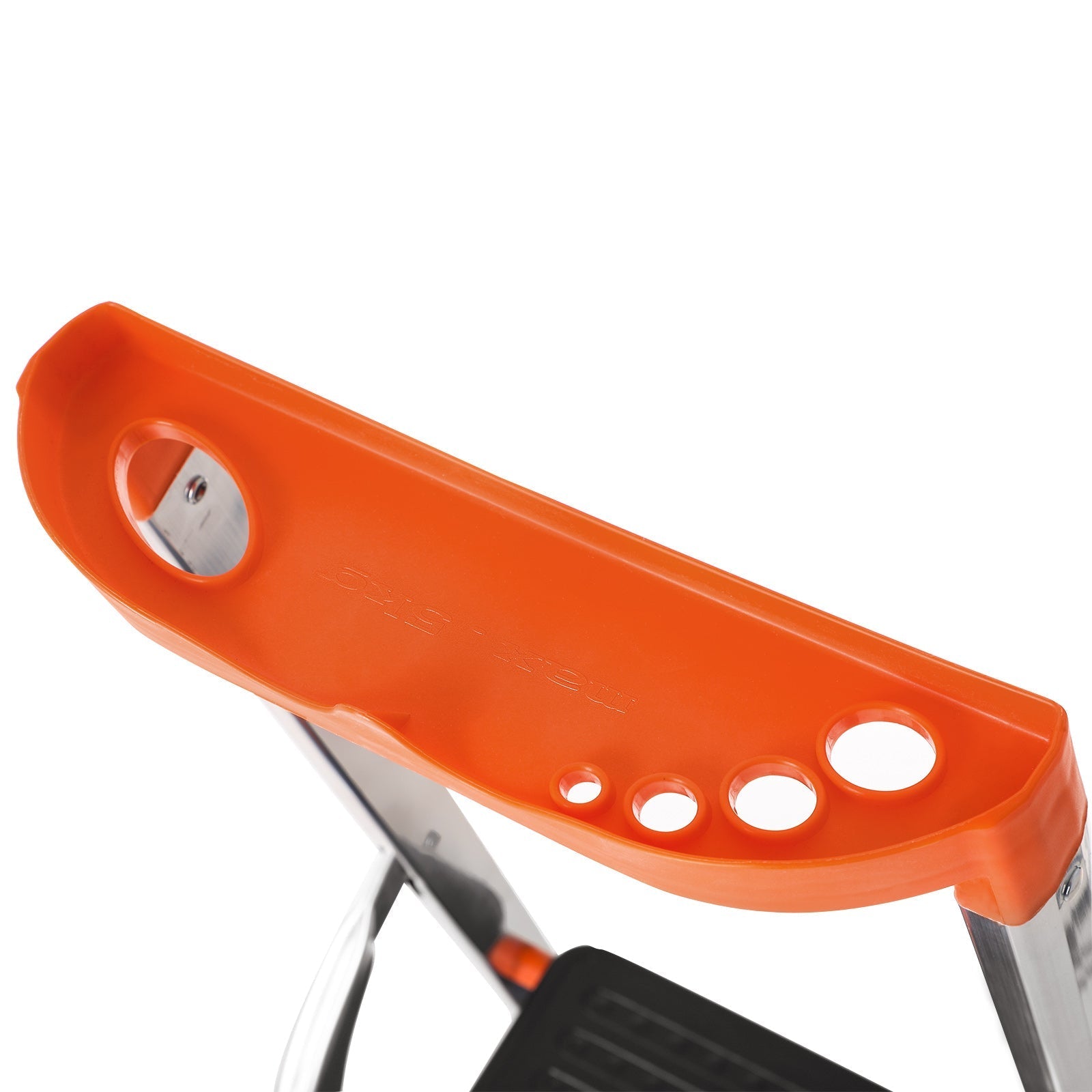 Leiter - Aluminiumleiter - 12 cm breite Schritte - faltbar - Anti -Slip - bis zu 150 kg