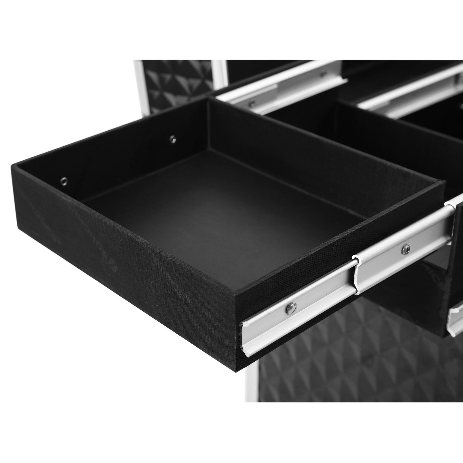 Make-up-Wagen-1 Schubladenschwarz