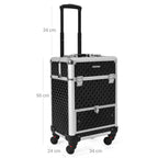Make-up-Wagen-1 Schubladenschwarz