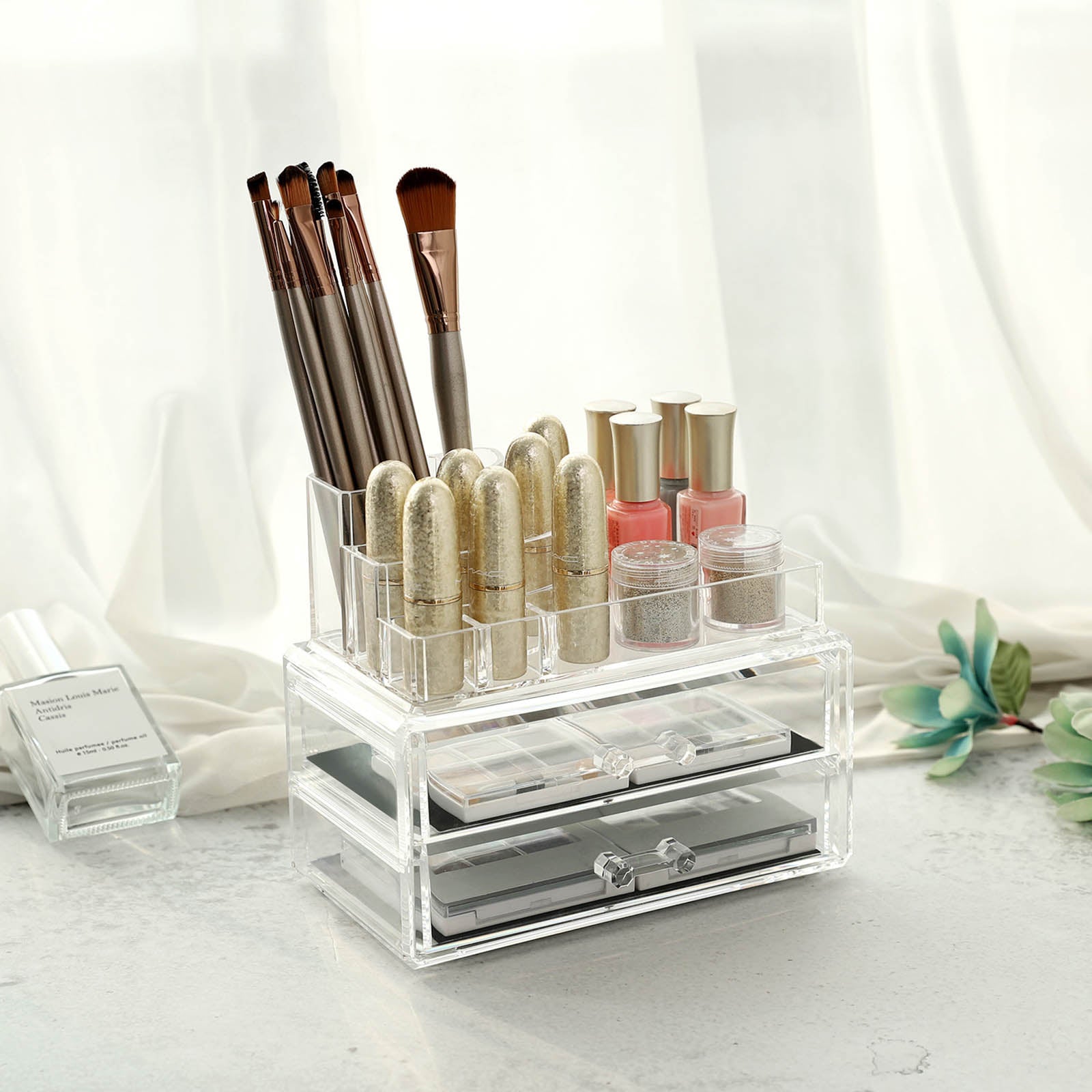 Make-up Organizer-Small-Transparent
