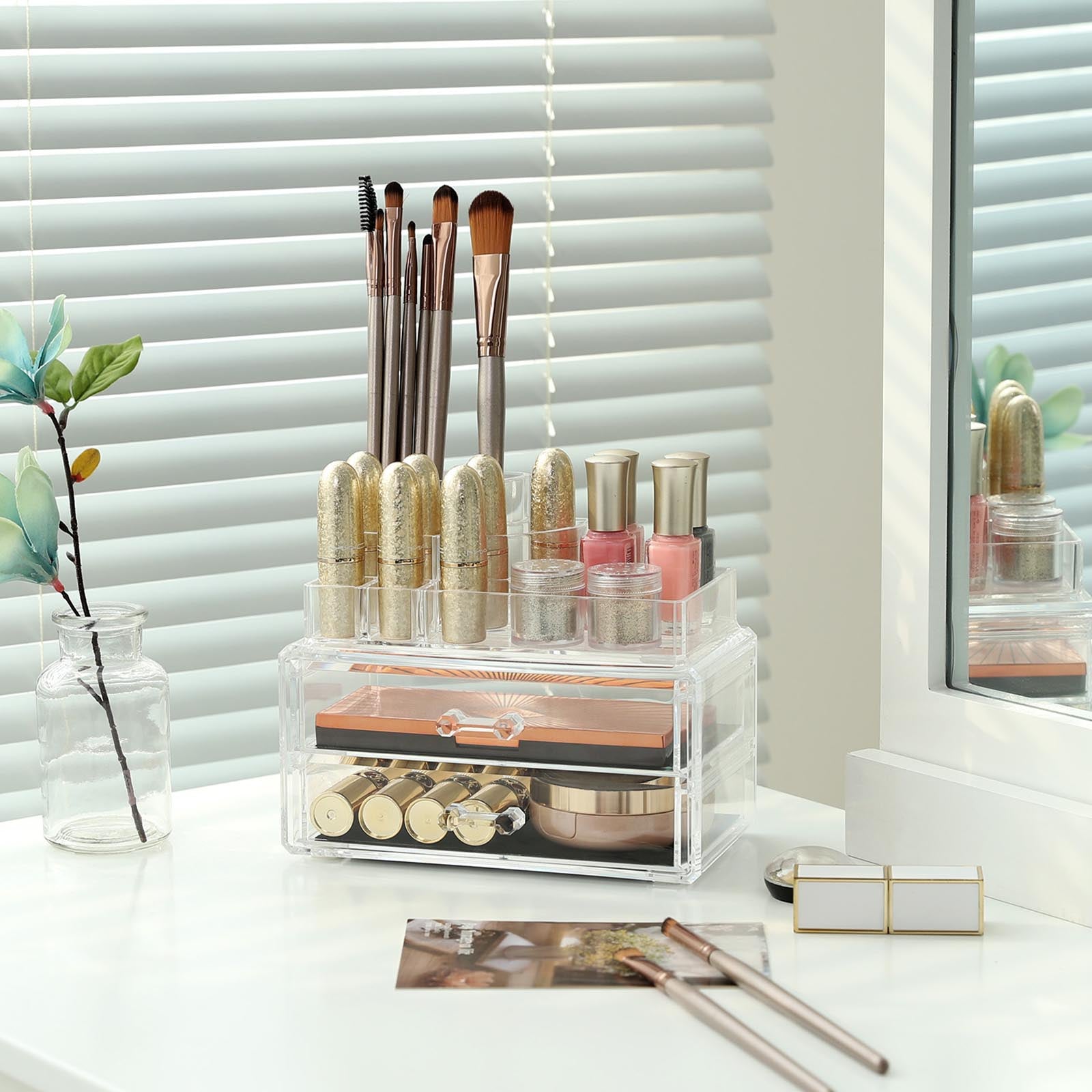 Make-up Organizer-Small-Transparent