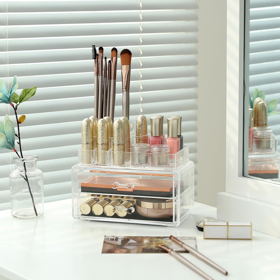 Make-up Organizer-Small-Transparent