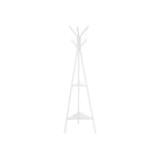 Coat Rack - Baumform - mit 2 Regalen - industrielles Design