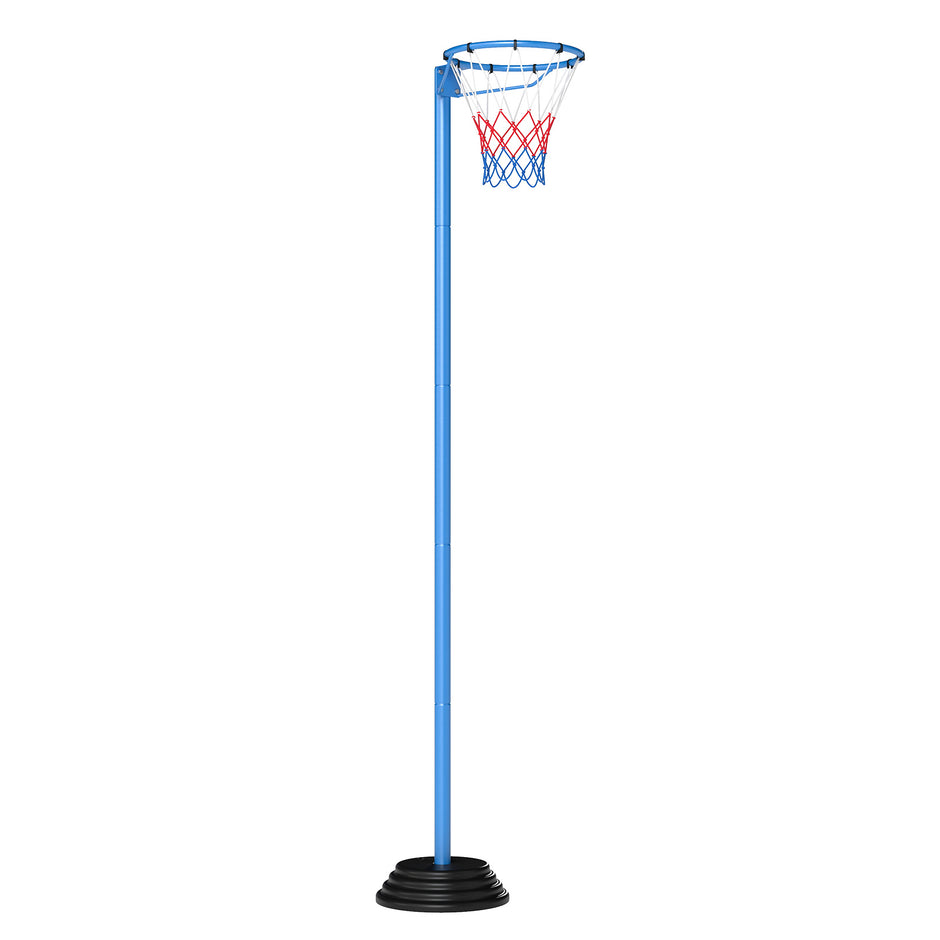 Netbollsmål – fristående basketkorg med höjdjusterbar stolpe – 105-255 cm