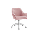 Office Stuhl - Bürokorient - Velvet Computerstuhl - Höhe einstellbar - Schwenkstuhl - Grau