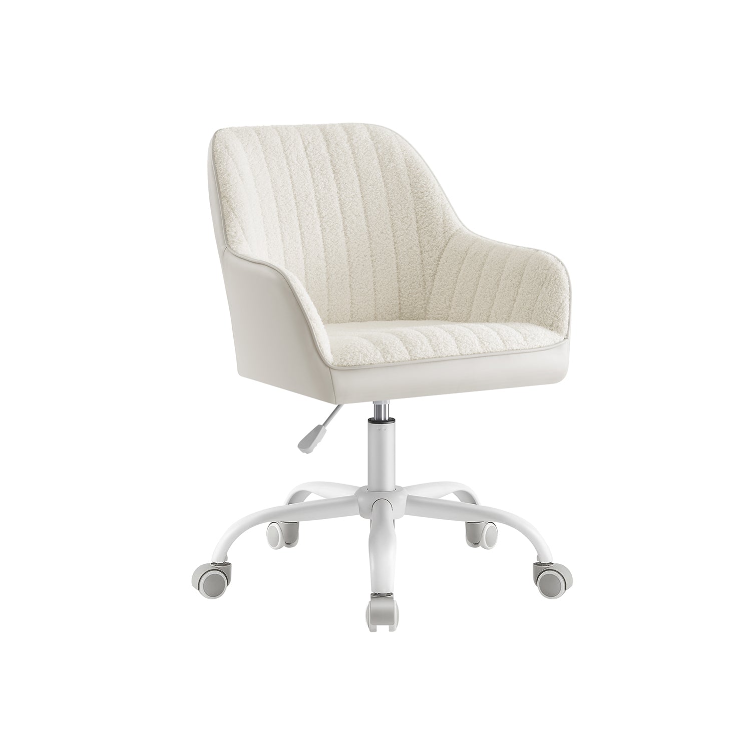 Office Stuhl - Bürokorient - Velvet Computerstuhl - Höhe einstellbar - Schwenkstuhl - Grau