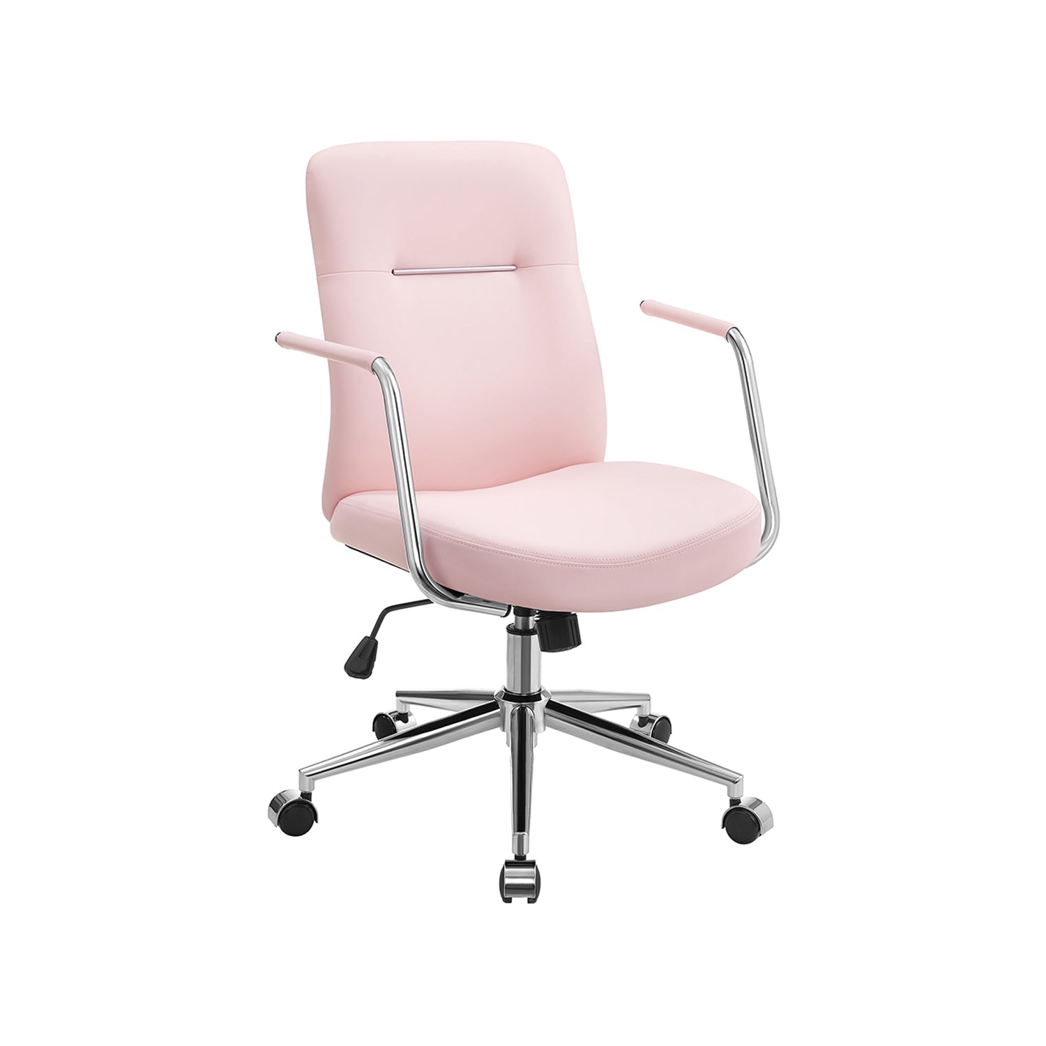 Office Stuhl - mit Backaus und gebogener Sitz - Tinte -Black