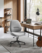 Bürostuhl mit Sitz- und Chassis -Taubengrau