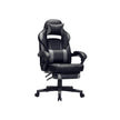 Spielstuhl - Gaming Office Chair mit Fußstütze - Schwarz/Rot