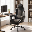 Gamingstoel – Ergonomisch – Pocketvering Zitkussen – Uitschuifbare Voetensteun – Tot 150 kg – Zwart