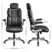 Office Chair - Ergonomisch - Spielstuhl - Rotatable - Schwarz