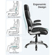 Office Chair - Ergonomisch - Spielstuhl - Rotatable - Schwarz