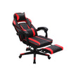 Spielstuhl - Gaming Office Chair mit Fußstütze - Schwarz/Rot