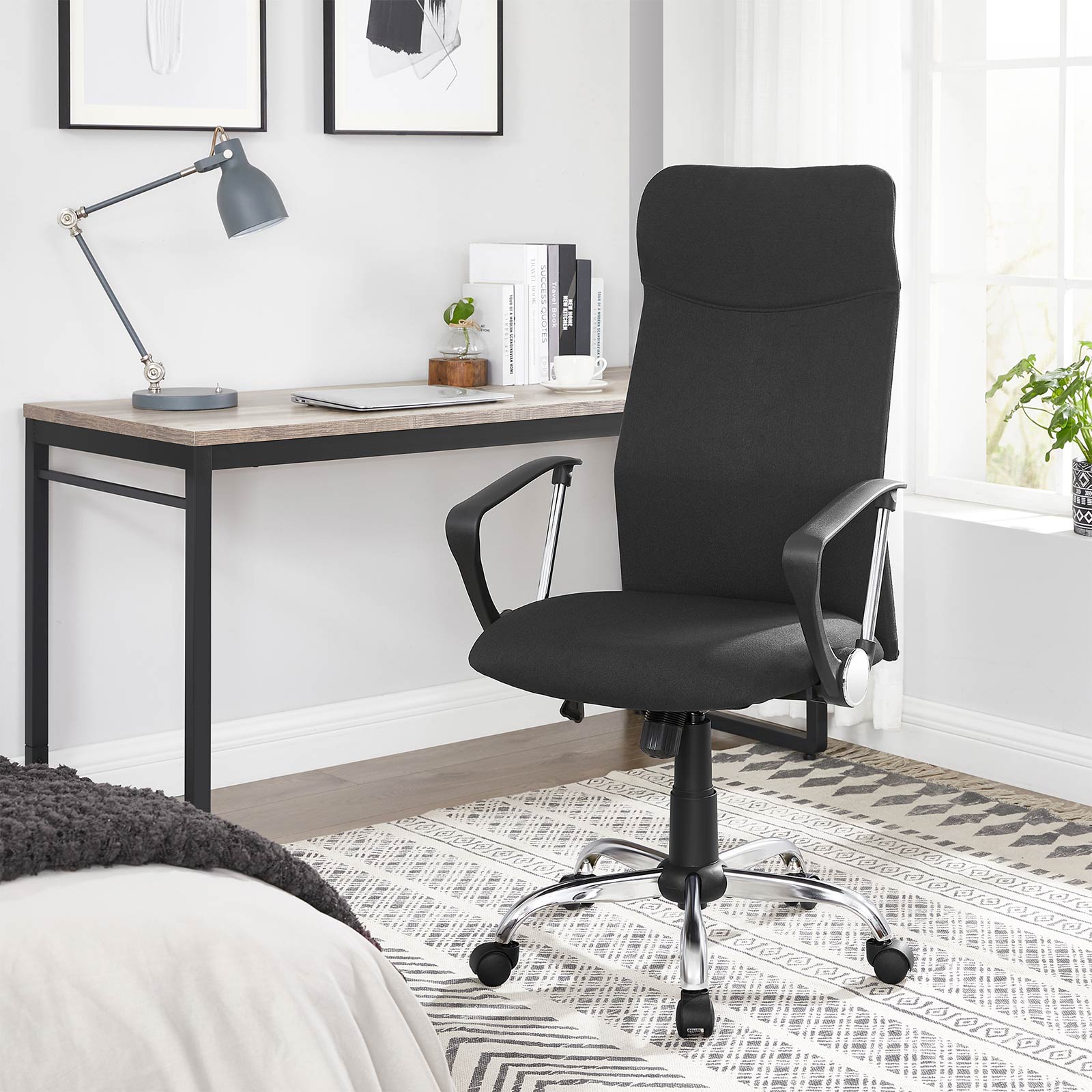 Office Chair - Ergonomischer Amtstuhl - Computerstuhl - Schwarz