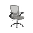 Office Chair - Ergonomisch - mit faltbaren Armlehnen - Nebelblau
