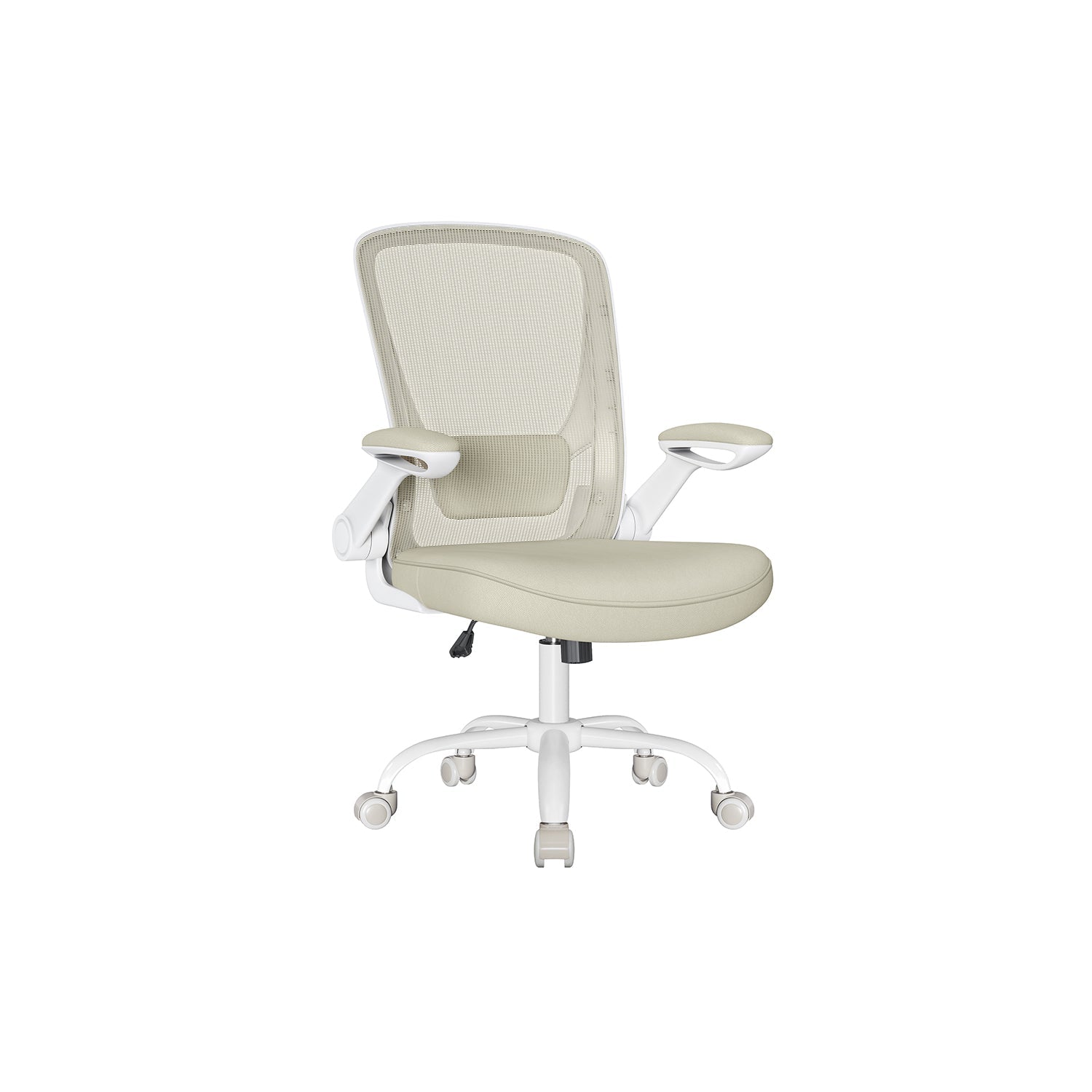 Office Chair - Ergonomisch - mit faltbaren Armlehnen - Nebelblau