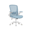 Office Chair - Ergonomisch - mit faltbaren Armlehnen - Nebelblau