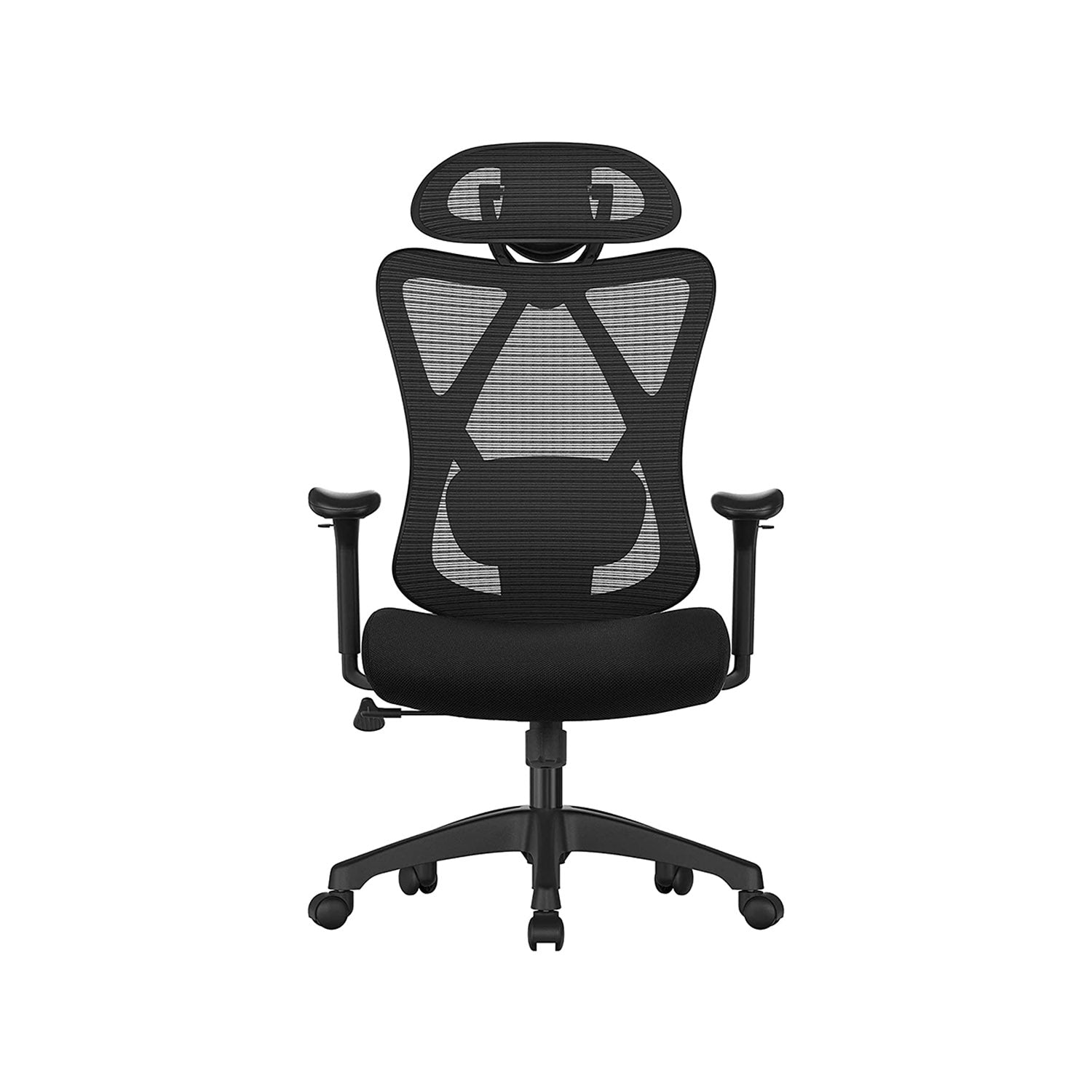 Office Chair - Ergonomischer Bürostuhl - Verstellbarer Computerstuhl - Schwarz