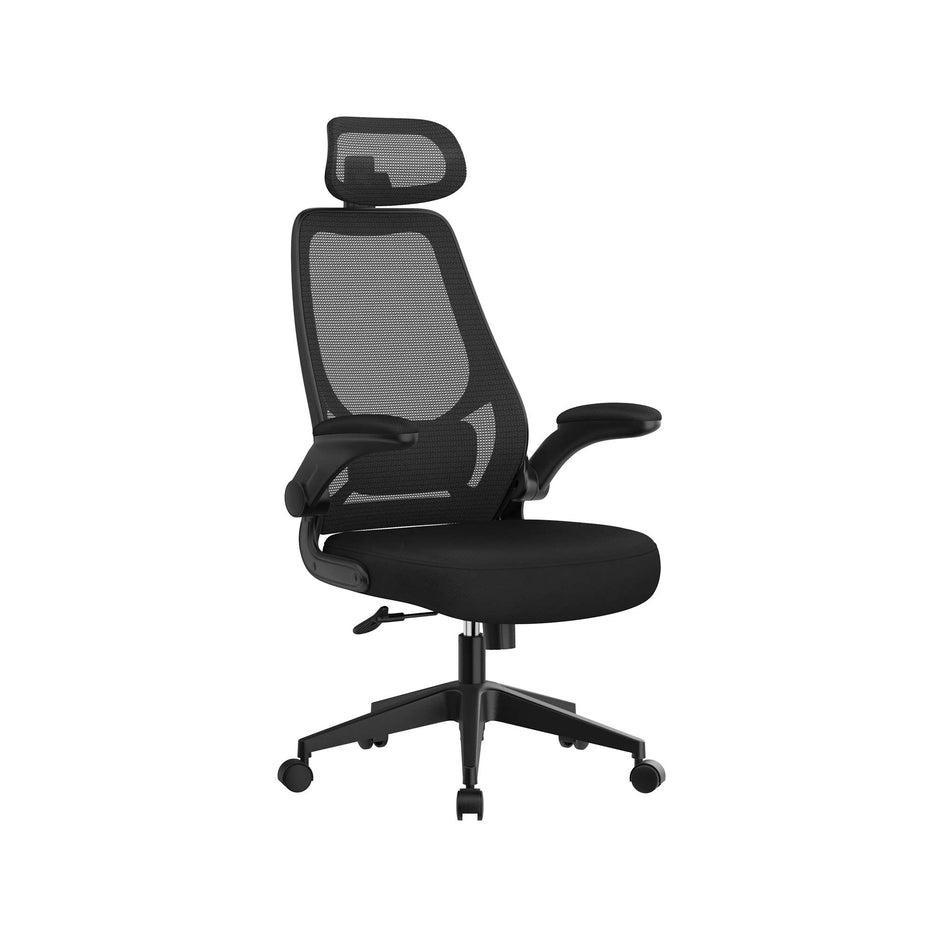 Office Chair - Ergonomisch - einstellbarer Schaukelstuhl - Schwarz