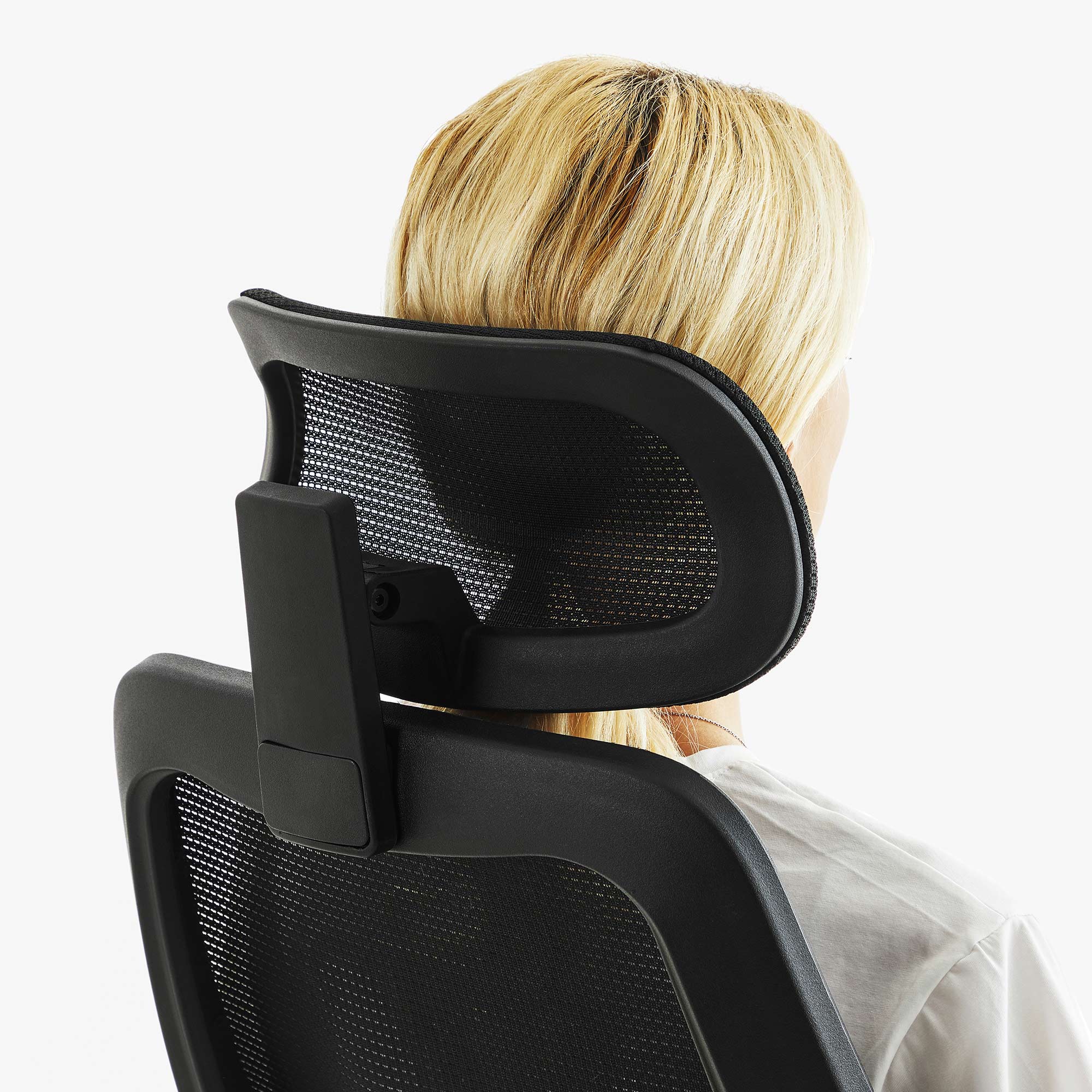 Office Chair - Ergonomisch - einstellbarer Schaukelstuhl - Schwarz