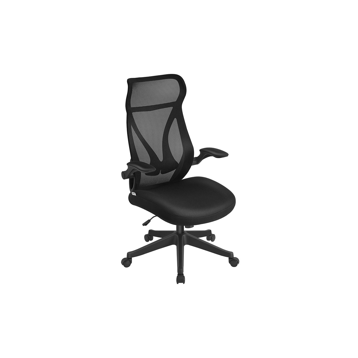 Office Stuhl mit Backer und Armlehnen Tinte -Black