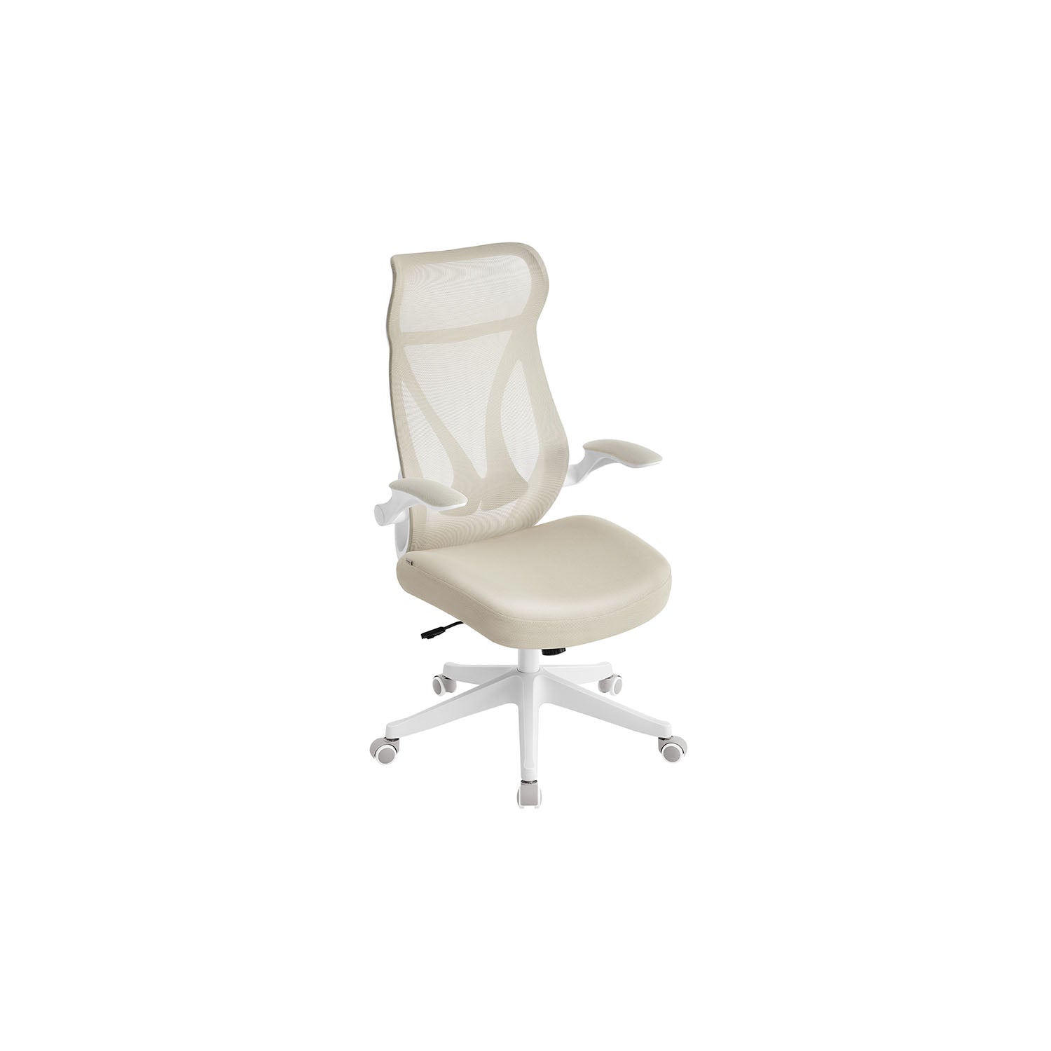 Office Stuhl mit Backer und Armlehnen Tinte -Black