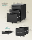 Filing Cabinet - Lockable with Drawers