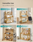 Kitchen Trolley - On Wheels with Shelves